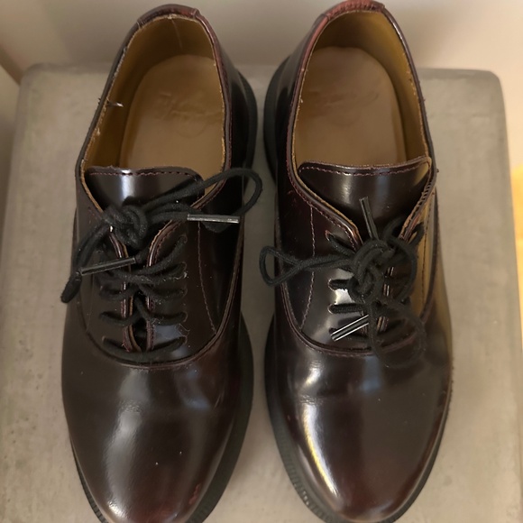Dr. Martens Bennett Arcadia Dark Red Oxford Shoes (3UK/5US/36EUR) - Picture 5 of 9